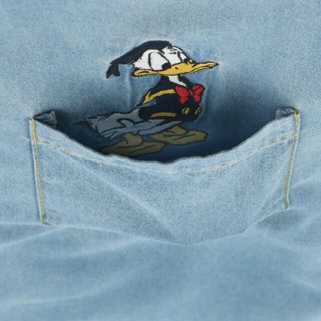 ドナルド 長袖シャツ デニム ブルー DONALD FASHION 2026 8,800円