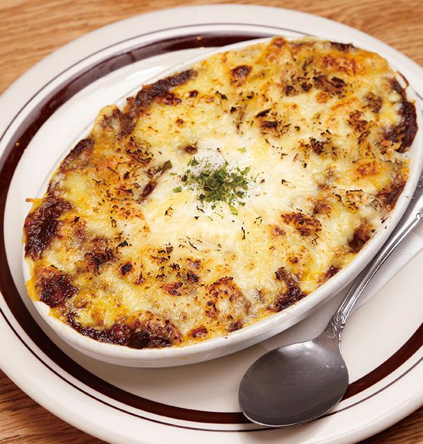 「焼きカレー」の名店／新宿三丁目・G’s Bar ジーズバー　焼きカレー 880円