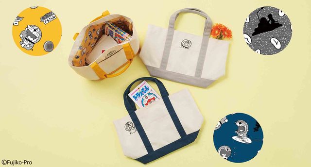 ドラえもん　内生地も楽しい トートバッグの会