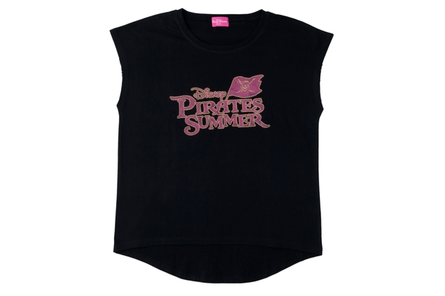 Tシャツ ¥2,500 ※ワンサイズ（海賊になった気分をより一層感じられる、ダメージ加工）｜東京ディズニーシー「ディズニー・パイレーツ・サマー」2018年