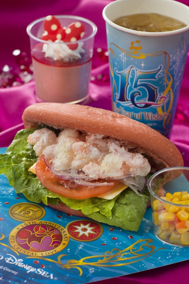 ニューヨーク・デリ ミニーマウスをイメージしたメニュー