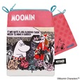 【ムーミン サコッシュにもなるポーチコレクション】ムーミンママとフィリフヨンカ/それぞれのキャラクターが裏面にもプリントされています
