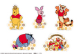 くまのプーさん/はちみつケーキ 4個入 880円、8個入 1,780円|Disney SWEETS COLLECTION by 東京ばな奈