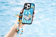 【ちいかわ×CASETiFY】海を思わせるブルーとホワイトのストライプ