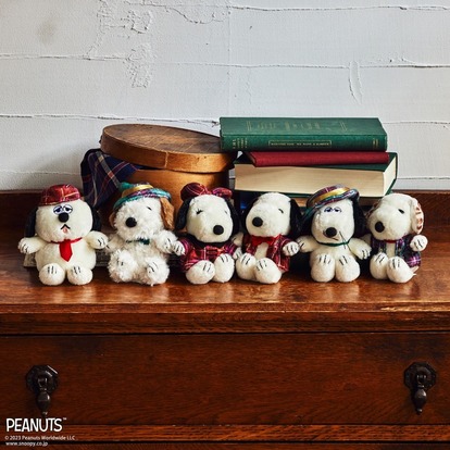 アフタヌーンティー×PEANUTS】スヌーピー新作アイテムがタータン
