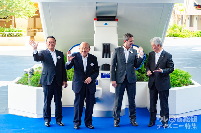 東京ディズニーランド「ハンドウォッシングエリア」オープニングセレモニー（2018年7月3日）