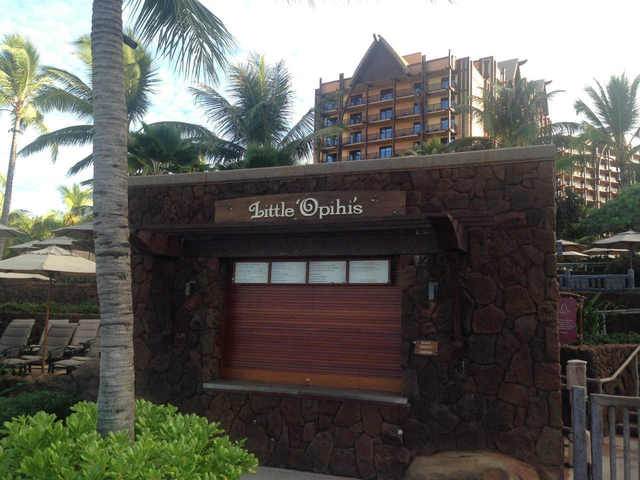 コオリナビーチに1つだけあるお店、リトルオピヒーズ。