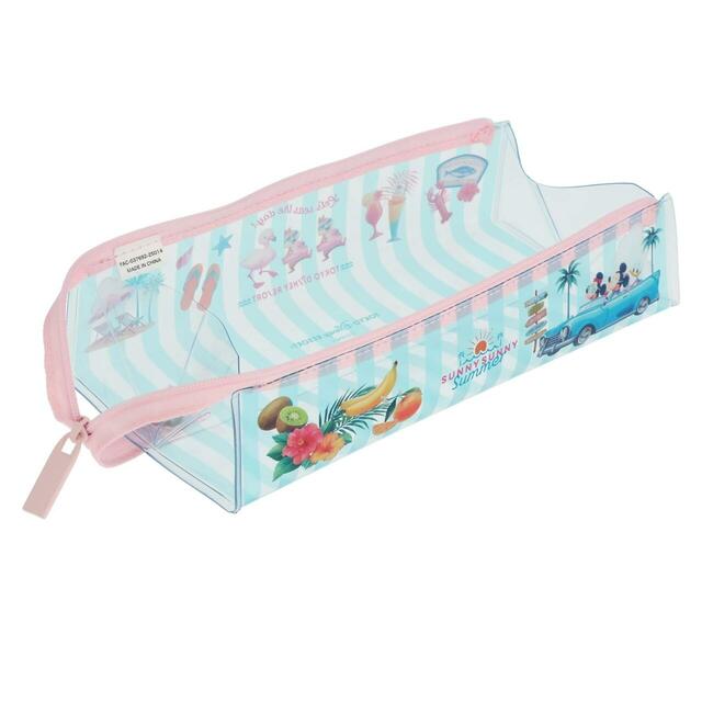 ペンケース 2,000円｜東京ディズニーリゾート「SUNNY SUNNY Summer」グッズ｜販売店舗：東京ディズニーランド「グランドエンポーリアム」、東京ディズニーシー「タワー・オブ・テラー・メモラビリア」｜発売日：2025年6月5日（木）