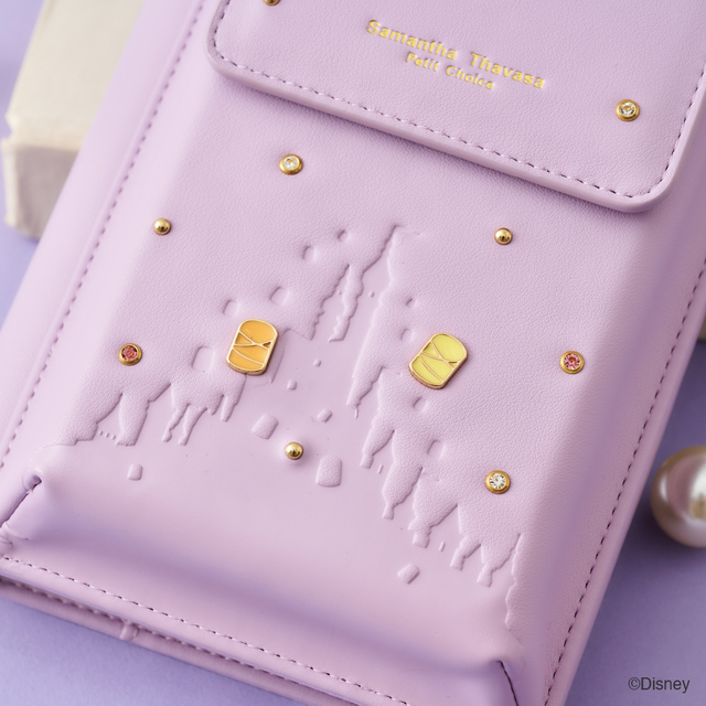スマホショルダー ¥19,800|Samantha Thavasa Petit Choice(サマンサタバサプチチョイス)『塔の上のラプンツェル』コレクション