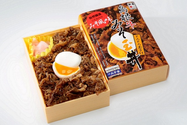 「島根牛 みそ玉丼」＜1,410円＞【新大阪駅にて4回目となる『旅弁当 駅弁大会』開催】