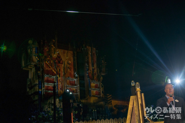 「ガーディアンズ・オブ・ギャラクシー：ミッション・ブレイクアウト！」オープニングセレモニー