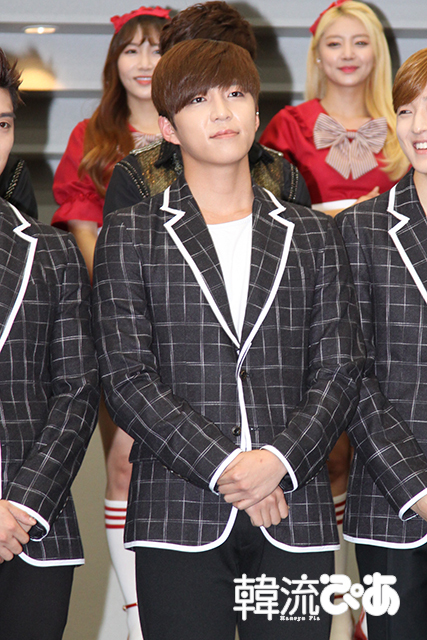 U-KISSスヒョン＠「KMF」会見