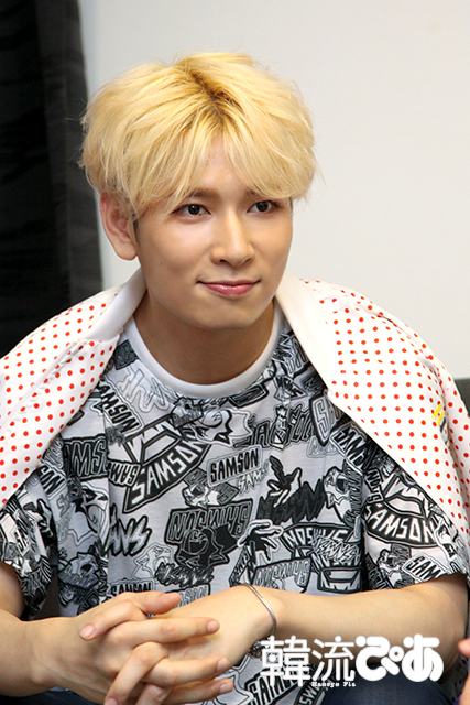 CROSS GENE・セヨン＠『韓流ぴあ』取材中