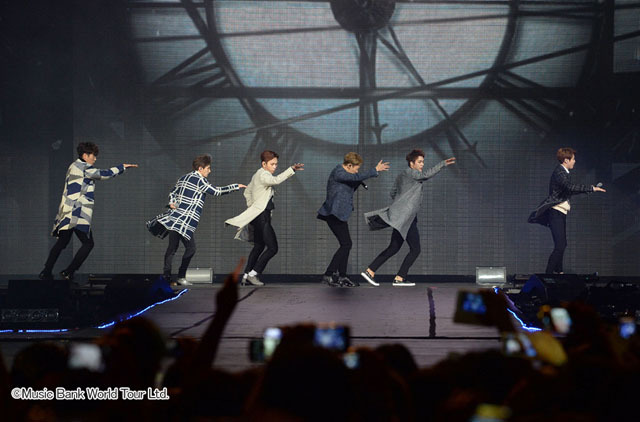 BEAST＠『K-POP FESTIVAL MUSIC BANK in メキシコ』　©Music Bank World Tour Ltd