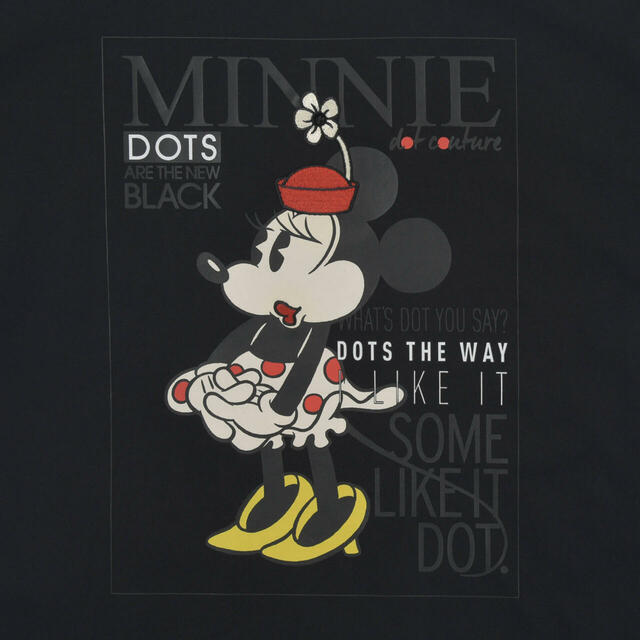 ミニー 半袖Tシャツ ブラック MINNIE DAY 4,400円