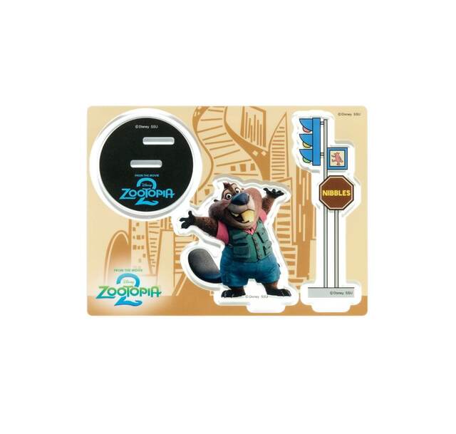 G賞：アクリルスタンドプロップス｜Happyくじ『ズートピア2』