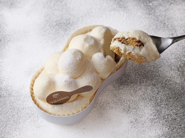 【東京ギフトパレット / シーキューブTIRAMISÙ】「ホワイトティラミスラテ」エスプレッソとマスカルポーネの絶妙なコンビネーション