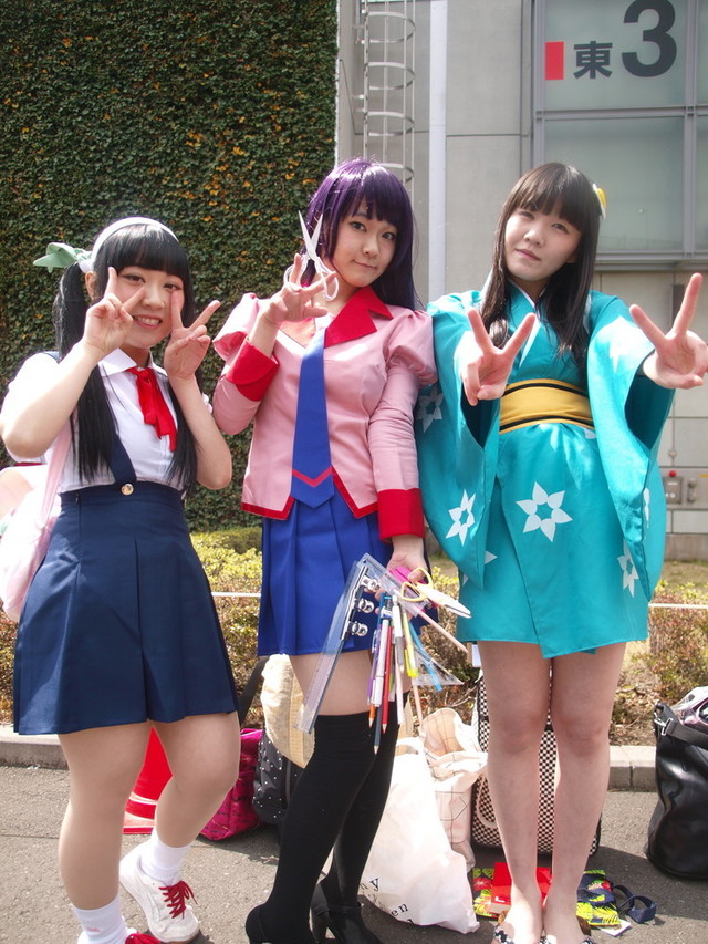 りあたんさん&300ワットさん&夢子さん 化物語あわせ