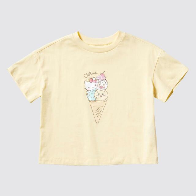 グラフィックTシャツ ¥990｜ちいかわ × サンリオキャラクターズ：スイーツコレクション｜ユニクロ UT