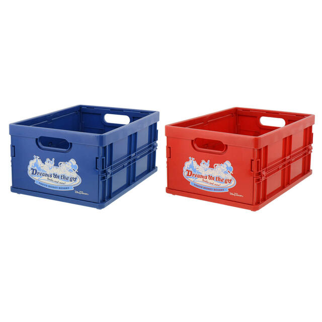 収納グッズセット 5,000円｜ディズニーキャラクターがいっぱいのグロサリーストアをモチーフにしたグッズ｜販売店舗：東京ディズニーランド「ホームストア」、東京ディズニーシー「ヴィラ・ドナルド・ホームショップ」｜発売日：2024年10月10日（木）