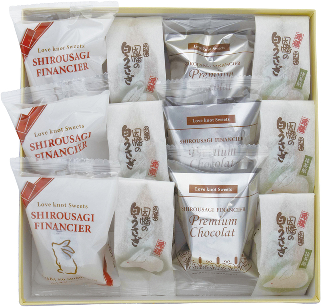 白うさぎの 玉手箱 2376円【JU米子髙島屋 フードスタジオカクバン】