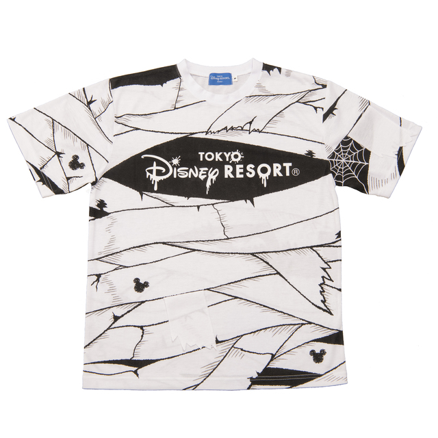 Tシャツ 各2,800円|ユニセックスM、L|東京ディズニーリゾート「ディズニー・ハロウィーン」2019 スペシャルグッズ|販売店舗:東京ディズニーランド「グランドエンポーリアム」、東京ディズニーシー「エンポーリオ」