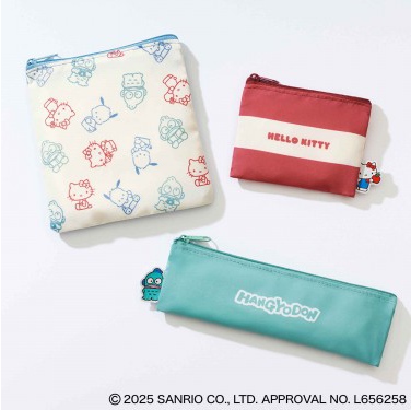 【『SPRiNG 2025年4月号』（宝島社）】特別付録は「サンリオキャラクターズポーチ3点セット」