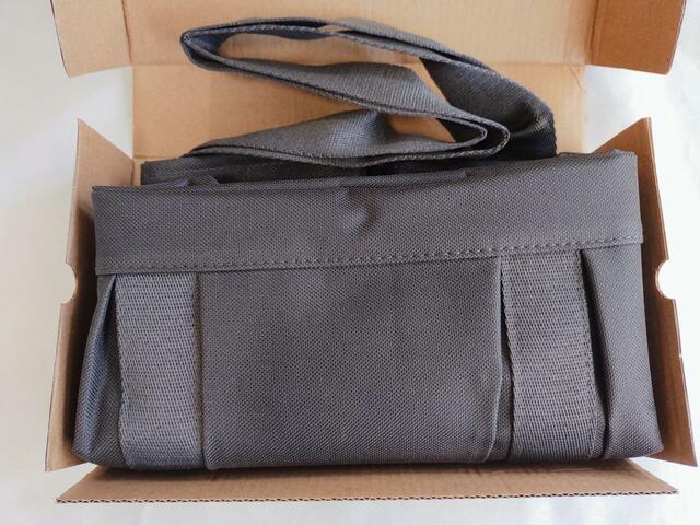 丁寧に梱包されている