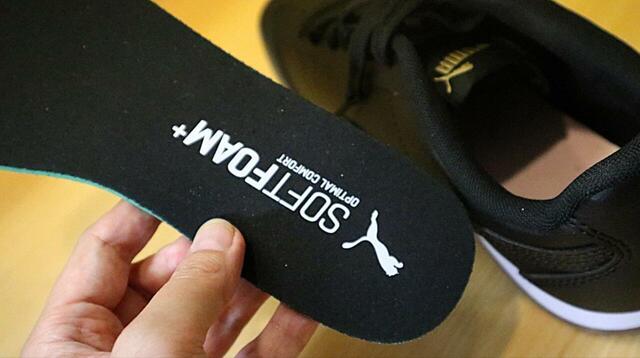 【PUMA（プーマ）チュリーノ FSL スニーカー】プーマ独自のクッションインソール「SoftFoam+」です