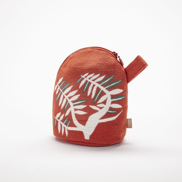 【銀座ロフト「旅する動物園」】moritaMiWマチ付きポーチ　マレーグマ　3,300円