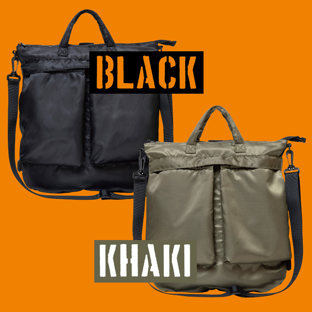 カラーはブラックとカーキの2色