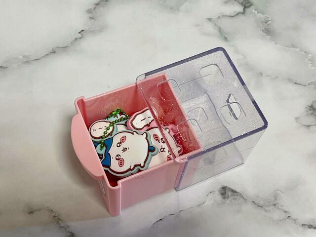 【ちいかわ CUCASE】集めているラバーマスコットを入れるのもおすすめ！