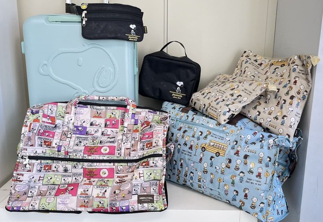 【スヌーピー】旅行に便利なトラベルグッズがヴィレヴァンオンラインに登場！