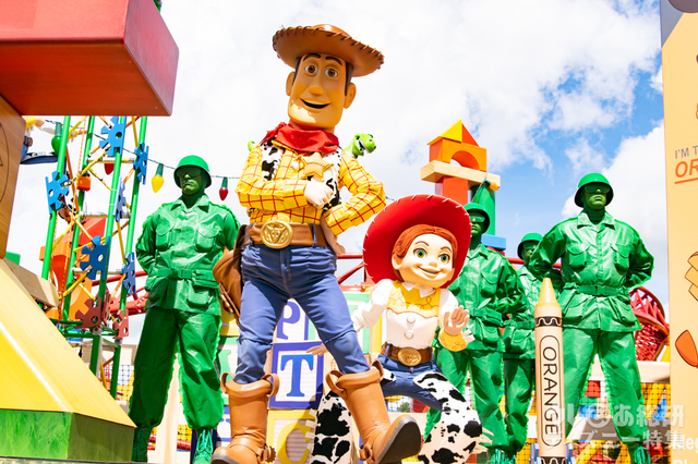 ディズニー・ハリウッド・スタジオ「トイ・ストーリー・ランド」竣工式