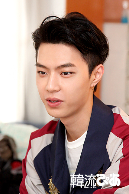 MYNAMEジュンQ＠『韓流ぴあ』取材