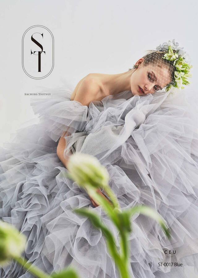 【クラウディア】ST新作ウェディングドレス|ST-0017_Blue