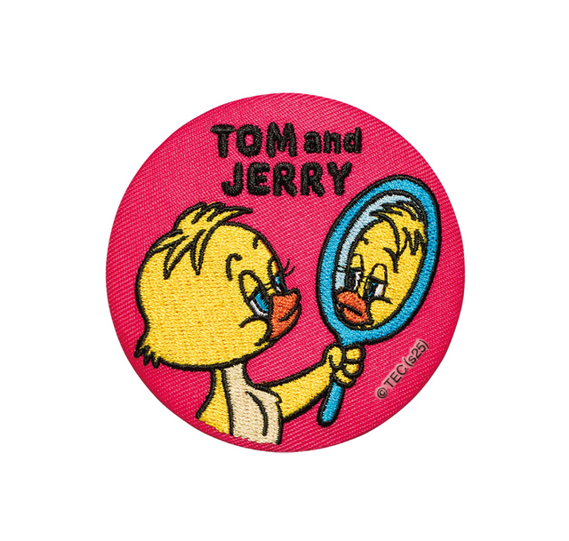 【トムとジェリー Happyくじ】F賞 缶コレクション［缶バッジ3種・缶ミラー4種］