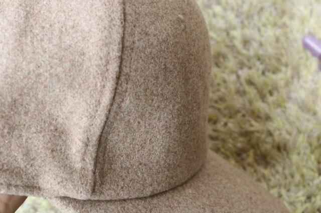 【ワークマン ウールMIXキャップ】ウールなので光の加減で色や柄が変わって面白い