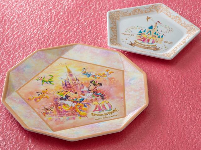 スペシャルスーベニアプレート 1,600円｜東京ディズニーリゾート40周年“ドリームゴーラウンド”スペシャルメニュー
