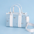 ロゴテープハンドバッグ ¥24,200|SAMANTHAVEGA(サマンサベガ)「スティッチ」コレクション