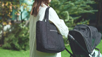 【DEAN & DELUCA ベビーシリーズ】ペアレンツバッグ/子育てが落ち着いた後も長く愛用できるシンプルデザイン
