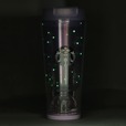 【スターバックス 2026ハロウィン】ハロウィン2026スノードームタンブラーキャットグローインザダーク355ml 3,400円(税込み)/本体の星模様の一部には暗闇で光る蓄光仕様を採用
