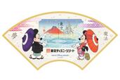 ステッカー 600円|東京ディズニーリゾート「和をテーマにしたミッキーマウスとミニーマウスのグッズ」|販売店舗:東京ディズニーランド「グランドエンポーリアム」、東京ディズニーシー「スリーピーホエール・ショップ」|発売日:2026年6月4日(木)