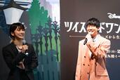 【ツイステ展】トークショーの様子／花江夏樹（右）、古田一紀（左）