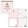 【ムーミン新作文具】「メモパッド」全4色 各572円/それぞれ4柄ずつセットになっています