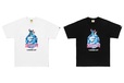 BAPE® X DISNEY STITCH ABC CAMO APE HEAD TEE COLOR: WHITE, BLACK ￥14,300- (税込)【BAPE® × STITCH】