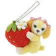 「ダッフィー＆フレンズのハートフェルト・ストロベリーギフト」ぬいぐるみチャーム