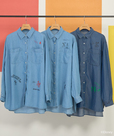 ランダムロゴシャツ 5,990円|AMERICAN HOLIC「ミッキー&フレンズ」コレクション