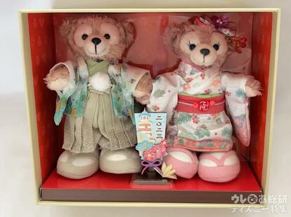 ダッフィー冬最新グッズ】徹底紹介! 2023「お着物ダッフィー&シェリー