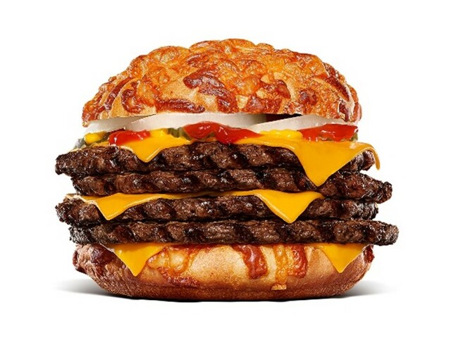 「アグリー ザ・ワンパウンダー」価格:単品 1,990円、セット 2,290円【バーガーキング「ワンパウンダーチャレンジ」】